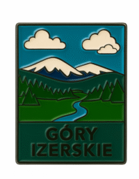 przypinka góry izerskie